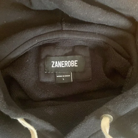 Mens Zanerobe Flintlock Hooded Sweatshirt Oversized szL - Picture 3 of 5